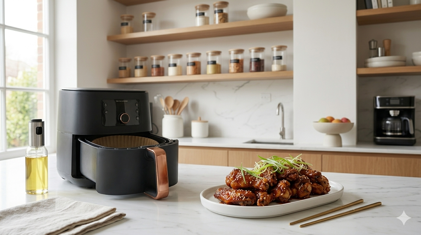 Spicy Korean „Air-Glow“ Wings